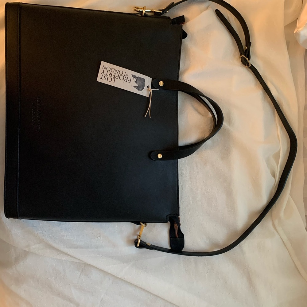 Lost property of London portfolio bag